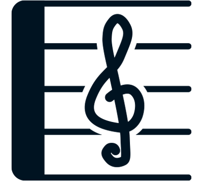 graphic music clef