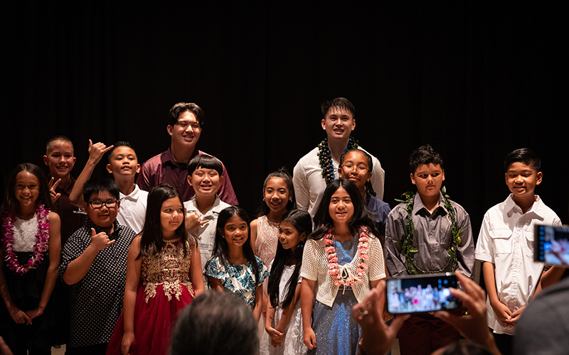 image of students from Ian's Piano